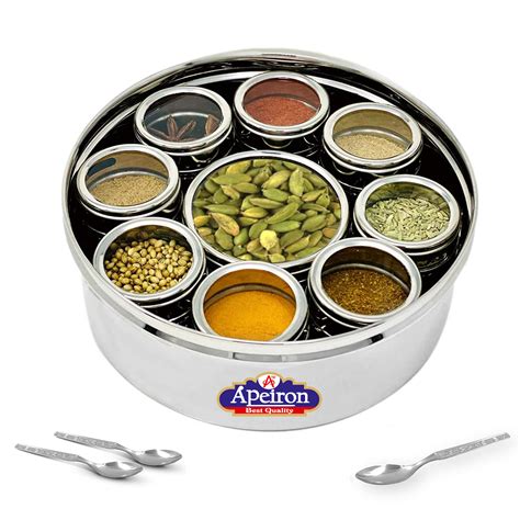 masala box steel|masala container for kitchen.